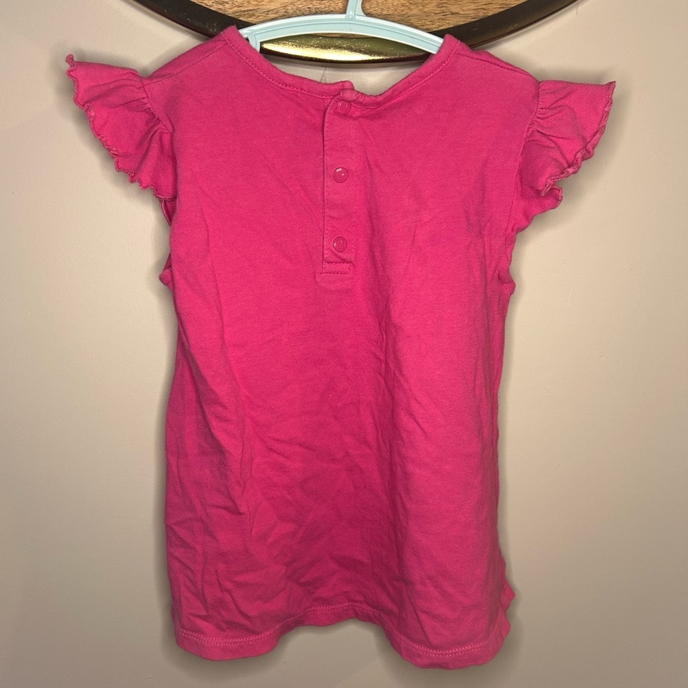 Carhartt Fuchsia Kids Tee with Fawn Design - Picture 6 of 8